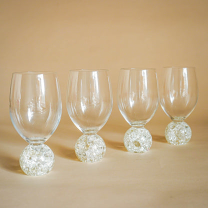 Caleo Wine Crystal Glasses (Set of 4)