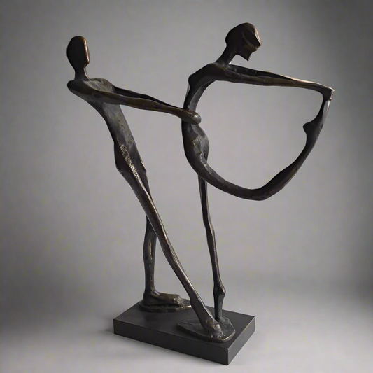 Amantes Dancing Courtyard Big Sculpture for Homes