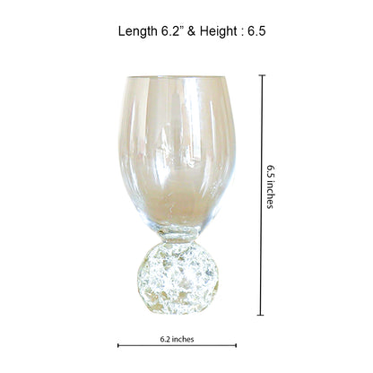 Caleo Wine Crystal Glasses (Set of 4)