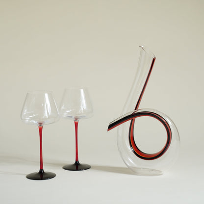 Christmas Decanter & Glasses Gift Box