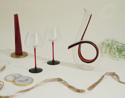 Christmas Decanter & Glasses Gift Box