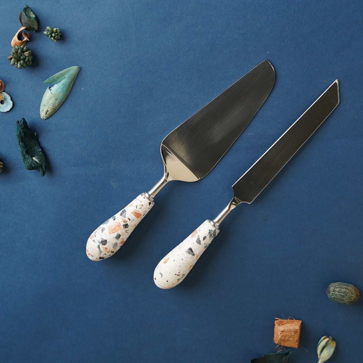 Serveware Marble Cake knives