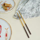 Nordic Coffee Brown Gold Chopsticks