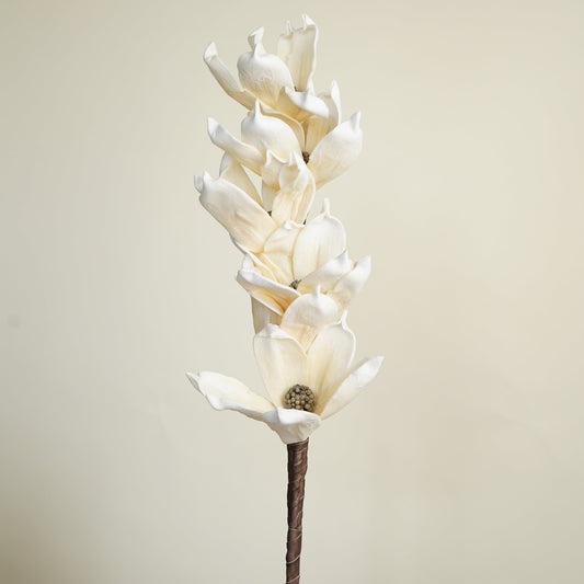 Phalaenopsis Off White Artificial Flower Stem