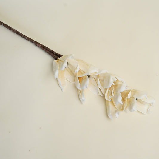 Phalaenopsis Off White Artificial Flower Stem