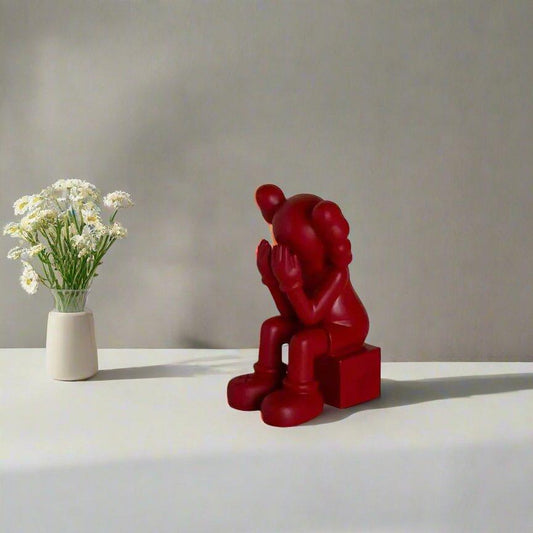 Living Room Cartoon Small Sculpture