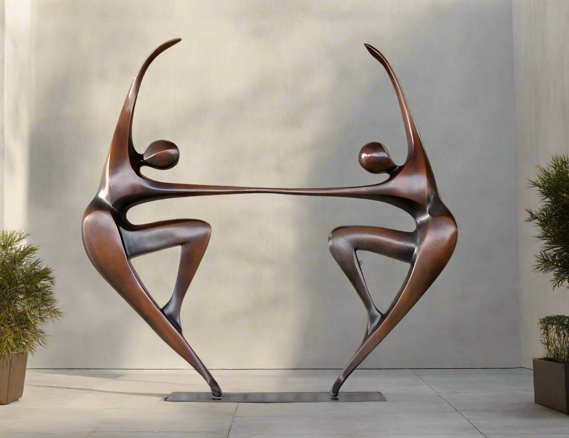 Sol-Gloria Dancing Sculpture for Courtyard (6 Feet)