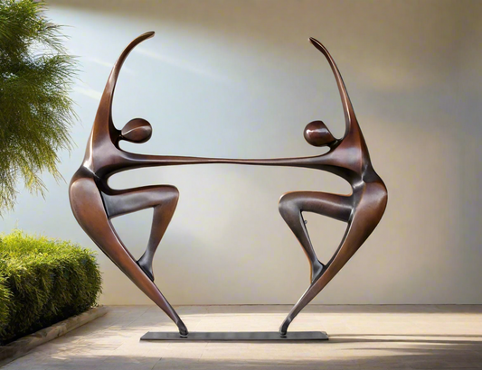 Sol-Gloria Dancing Sculpture for Courtyard (6 Feet)