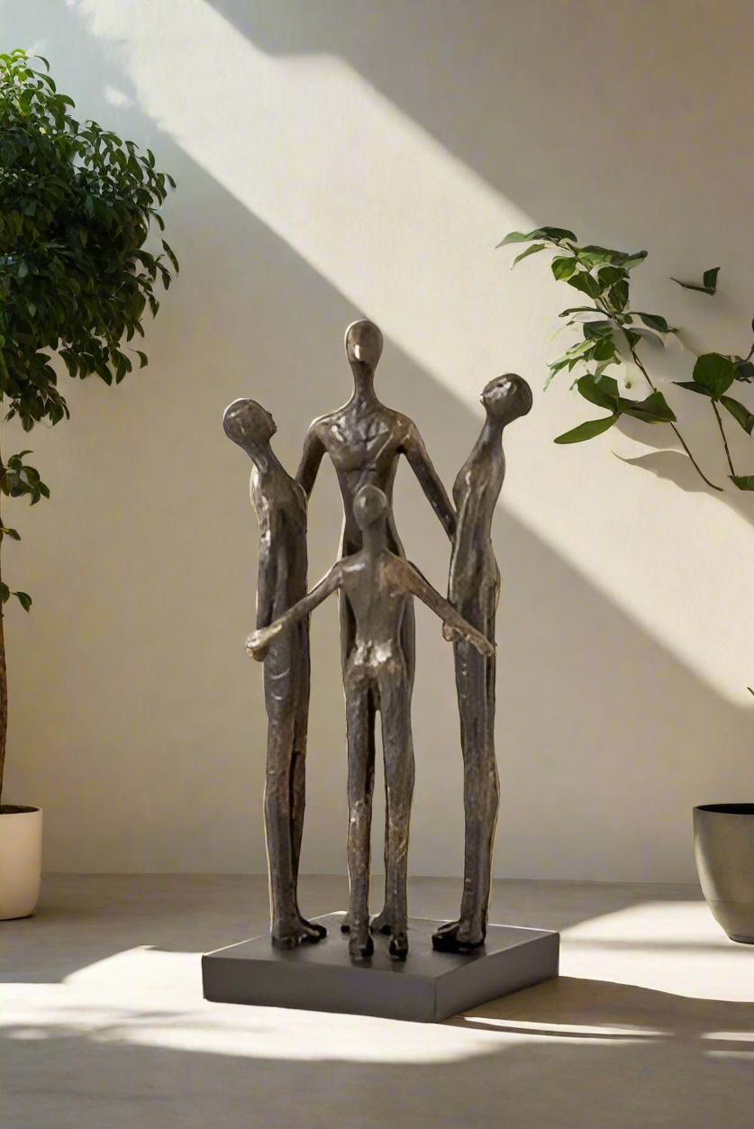 La Familia Sculpture for Courtyard (6 Feet)