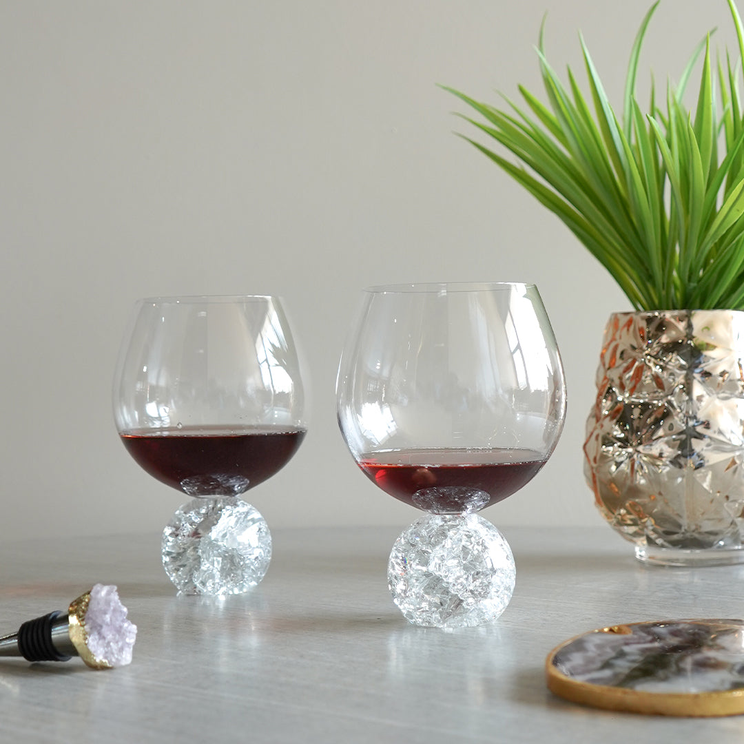 Decorative bar shop glasses