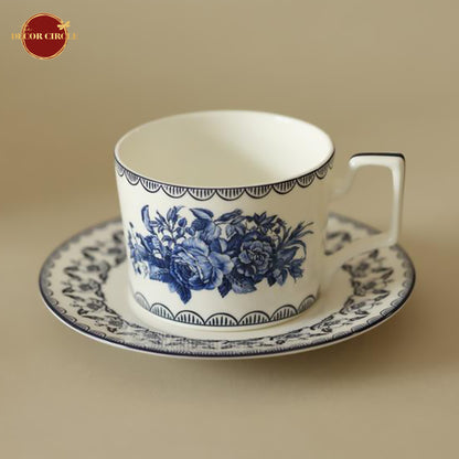 Kheima Blue Paradise Luxury Tea set ( Set of 15 pcs)