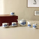 Kheima Blue Paradise Luxury Tea set ( Set of 15 pcs)