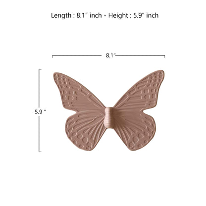 Elysian Pink Butterfly Wall Art (Set of 2)