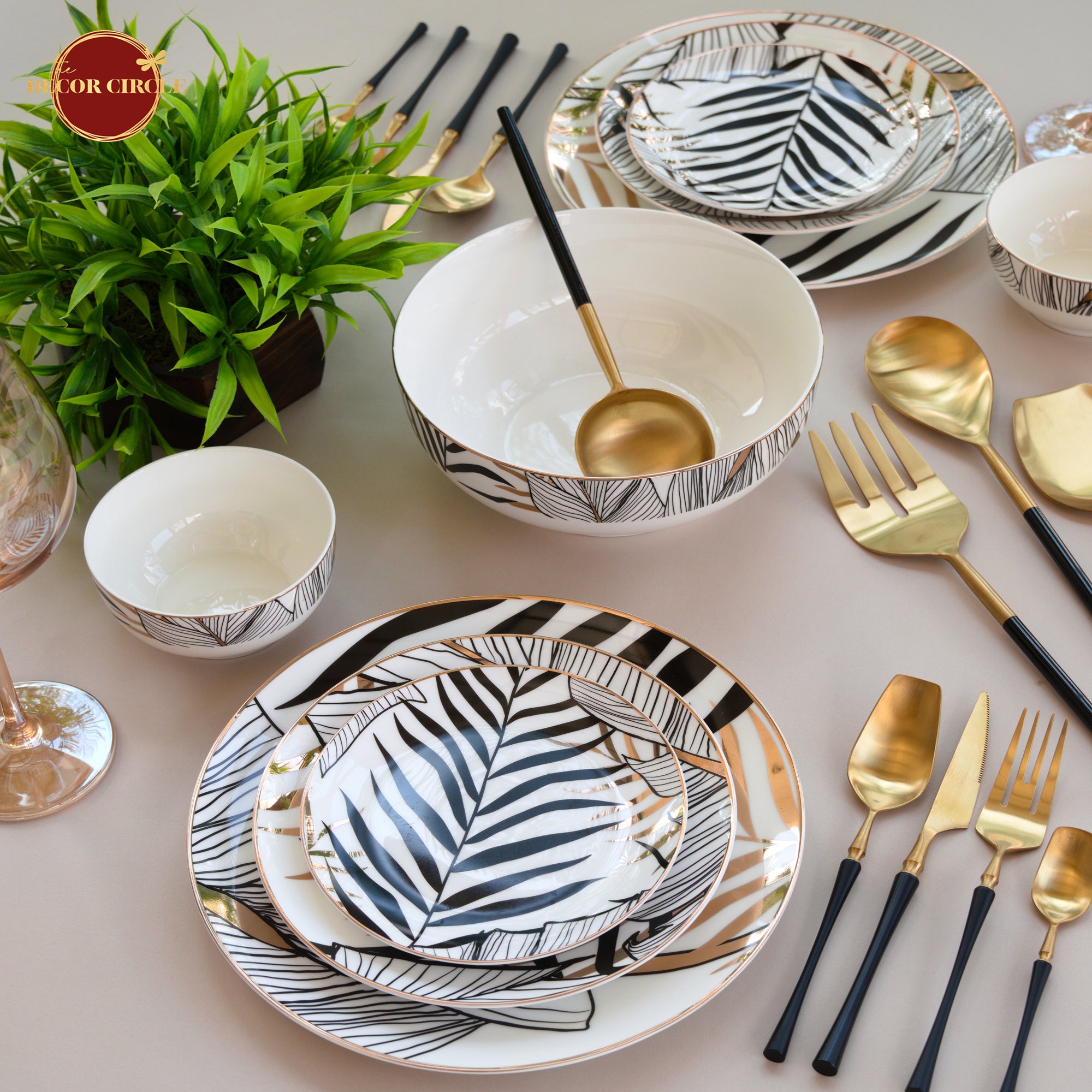 Buy GoldGiftIdeas 12 Inch Silver Plated Kata Dinner Set for Home, Complete Dinnerware  Set, Buffet Dinner Set for Gift, Wedding and Housewarming Gift Online at  desertcartINDIA