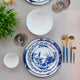 Kheima Blue Paradise Luxury Dinner Set (Set of 27 pcs)
