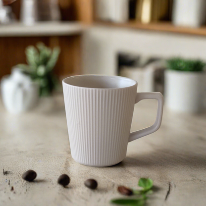 Elysian Ivory Coffee Mug