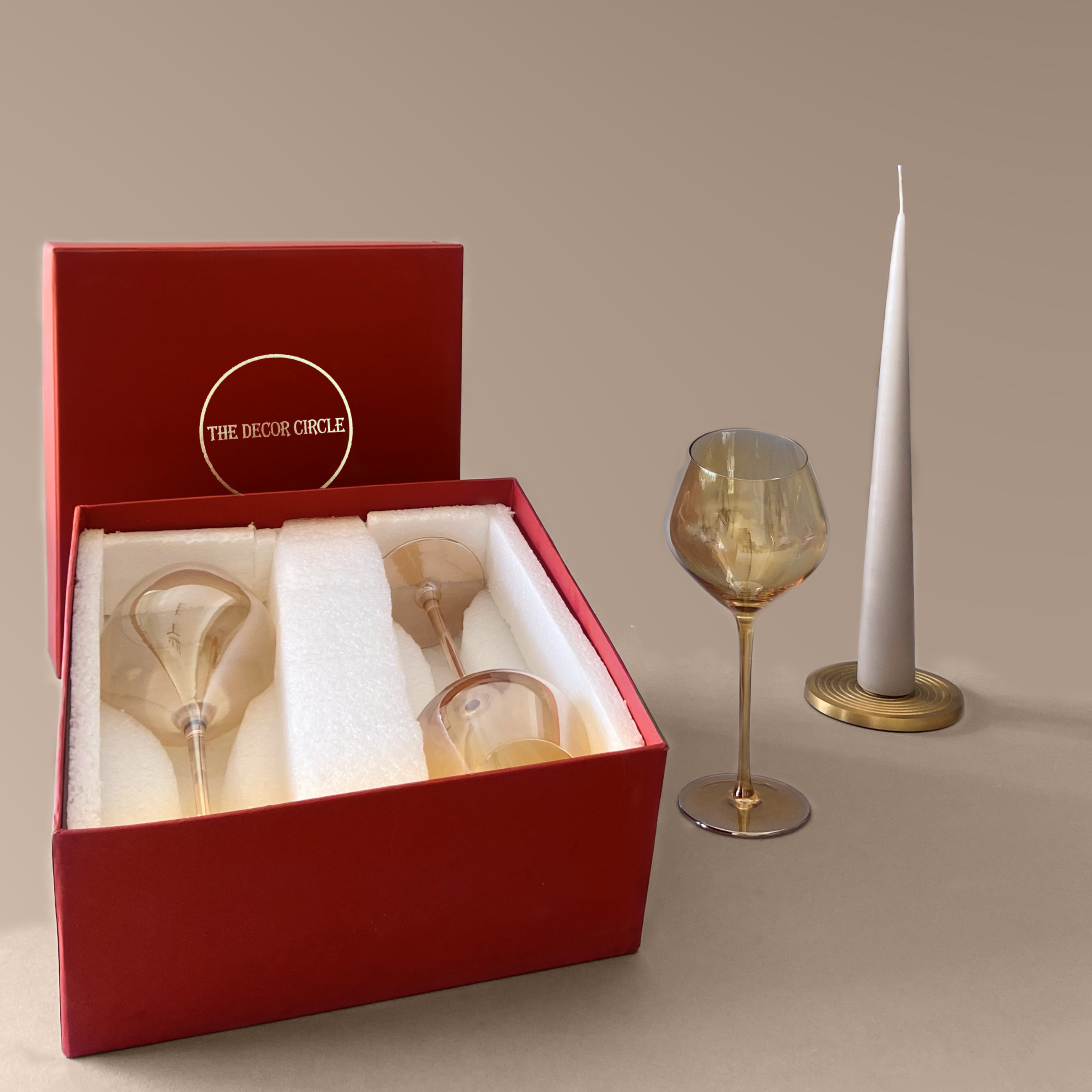 10 oz. White Onyx Glasses Gift Set – Marble Cultures