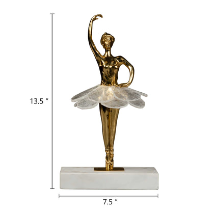 Luxury Decor Celestial Dancing Crystal Lady Sculpture - The Decor Circle